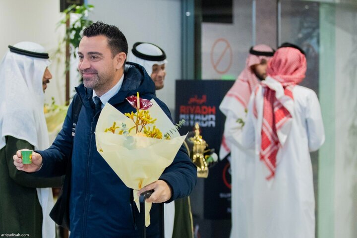 کاروان تیم فوتبال بارسلونا وارد عربستان شد + عکس