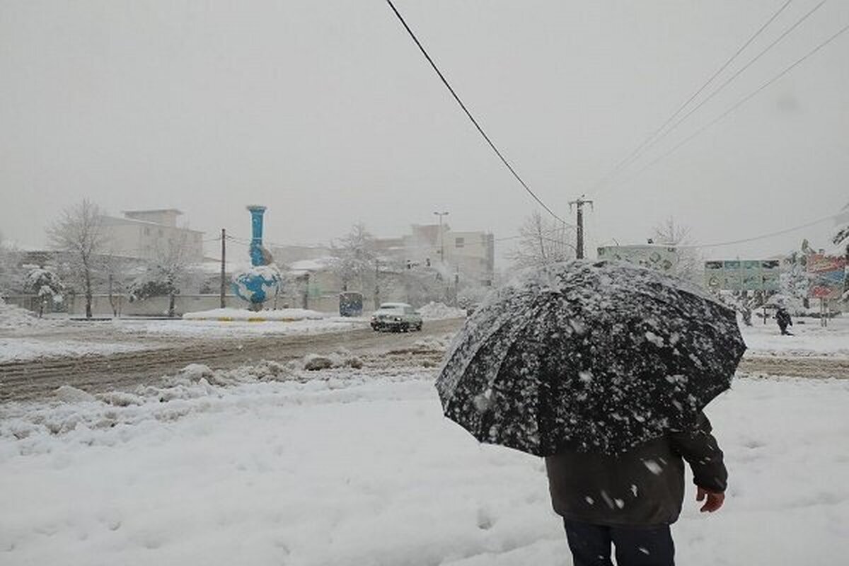 هواشناسی ۱۴۰۲/۱۰/۲۴؛ بارش برف و باران در ۲۳ استان