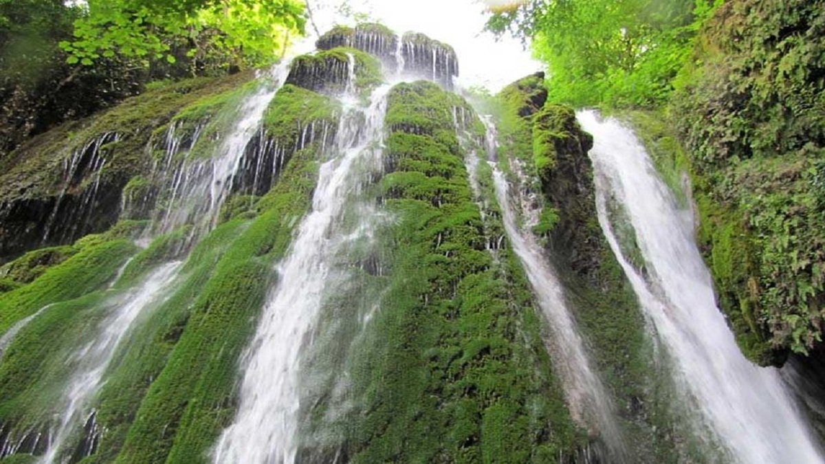 فیلم| نمایی از آبشار چلی در روستای بالاچلی استان گلستان