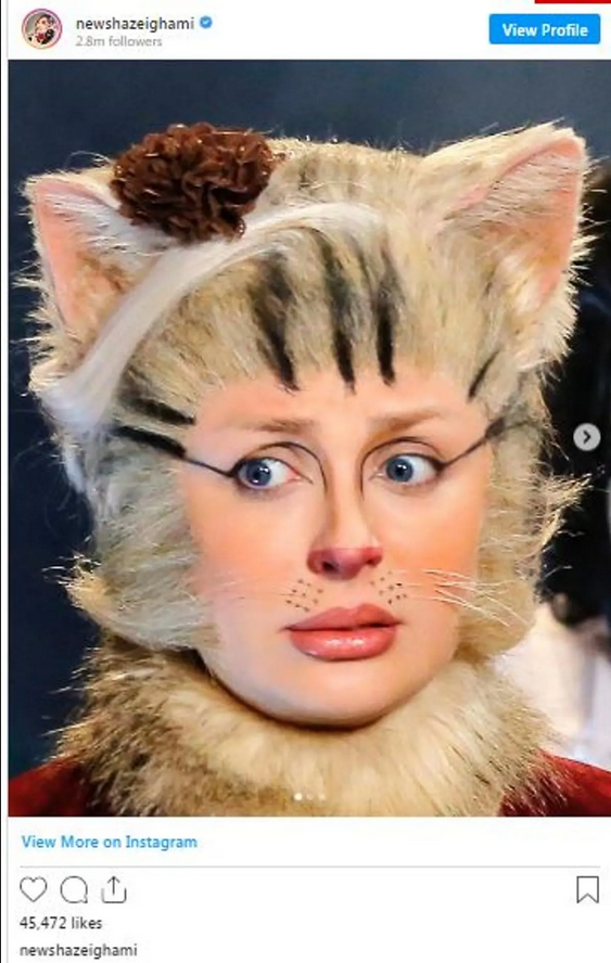 عکس عجیب نیوشا ضیغمی که عمرا بشناسیدش!