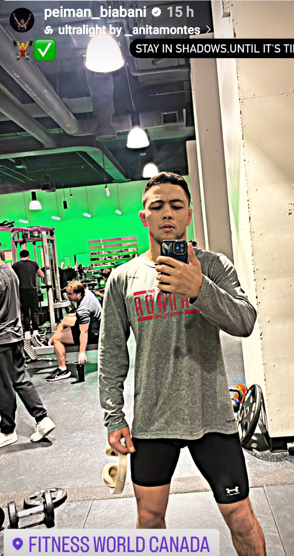 عکس| نفر اول کشتی ایران به کانادا مهاجرت کرد