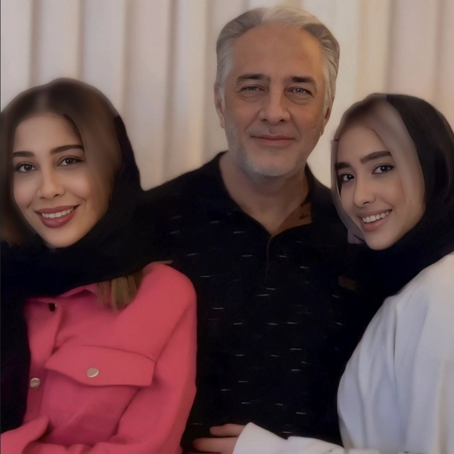 عکس | دو دختر ایرج نوذری در اوج جوانی