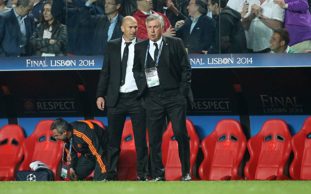 عکس| کارلو آنچلوتی به رکورد تاریخی زیدان رسید عکس| کارلو آنچلوتی به رکورد تاریخی زیدان رسید