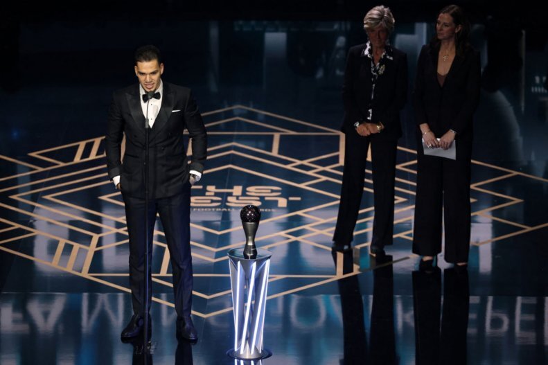 عکس| برترین دروازه بان سال ۲۰۲۳ فیفا مشخص شد