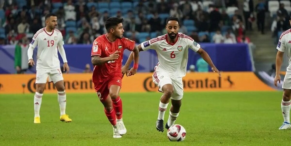 جام ملت‌های آسیا| امارات با فرار از چنگ فلسطین به صدر جدول گروه ایران رسید