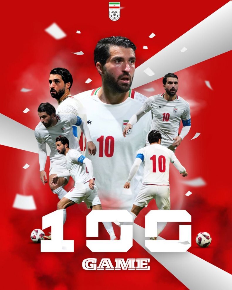 انصاریفرد وارد باشگاه صدتاییها شد + عکس انصاریفرد وارد باشگاه صدتاییها شد + عکس