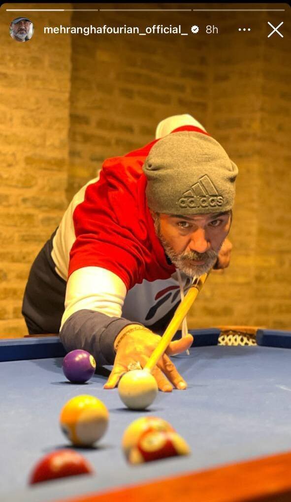 عکس| تفریح لاکچری مهران غفوریان