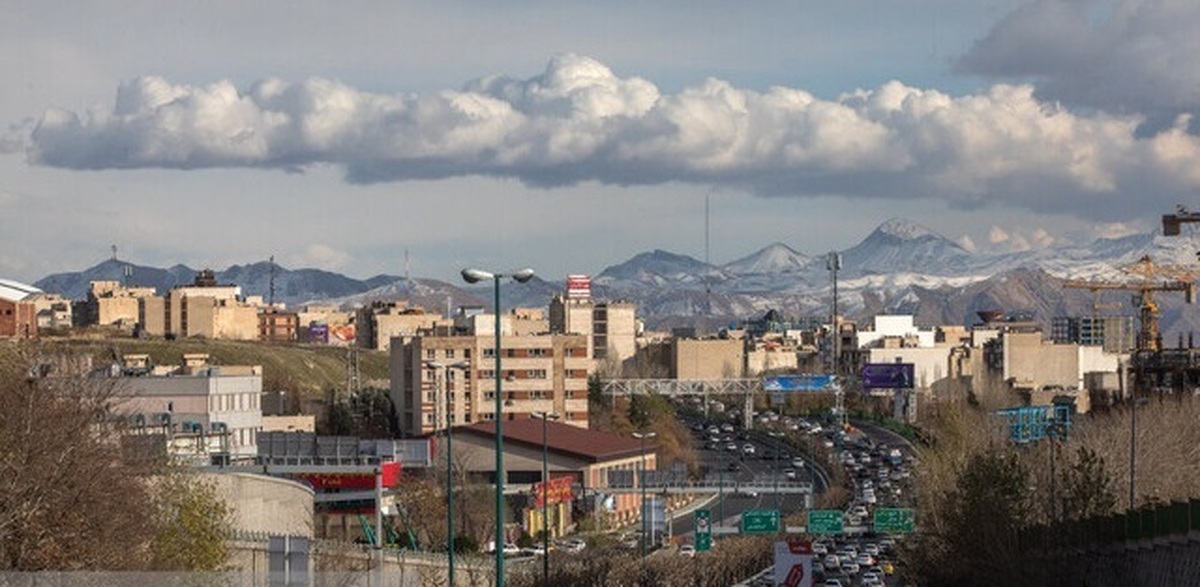 آسمان آبی و تنفس هوای مطلوب در تهران