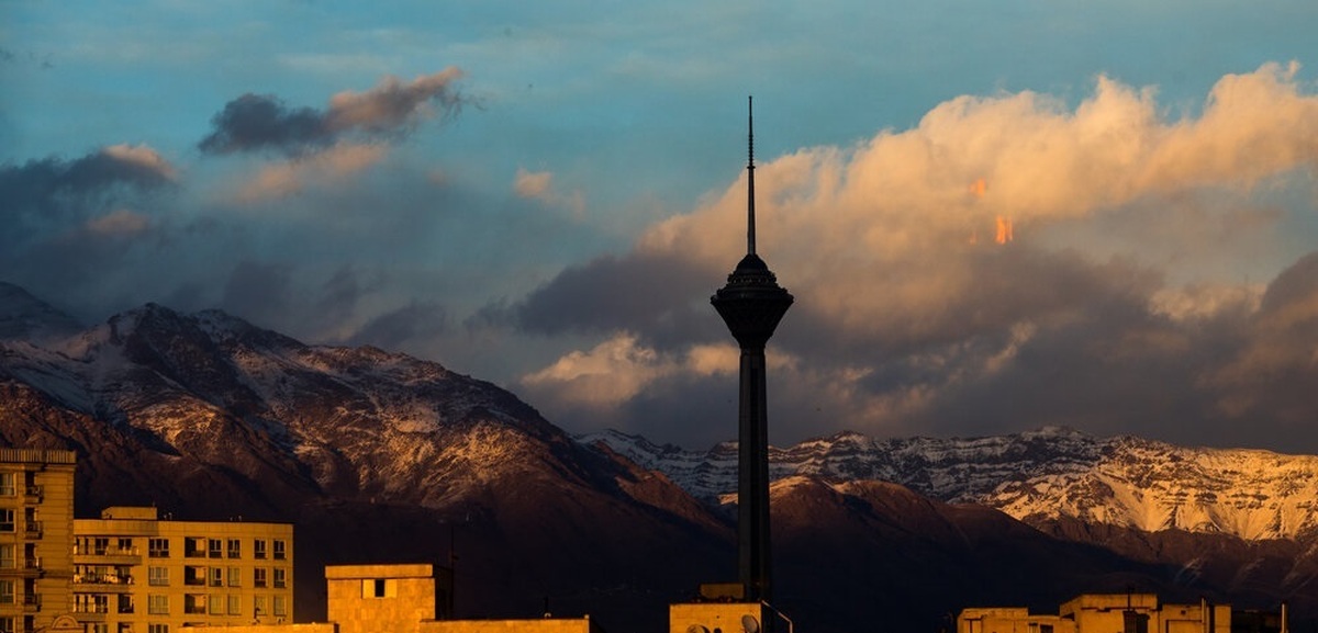 تصاویر| آسمان چهارم دی تهران