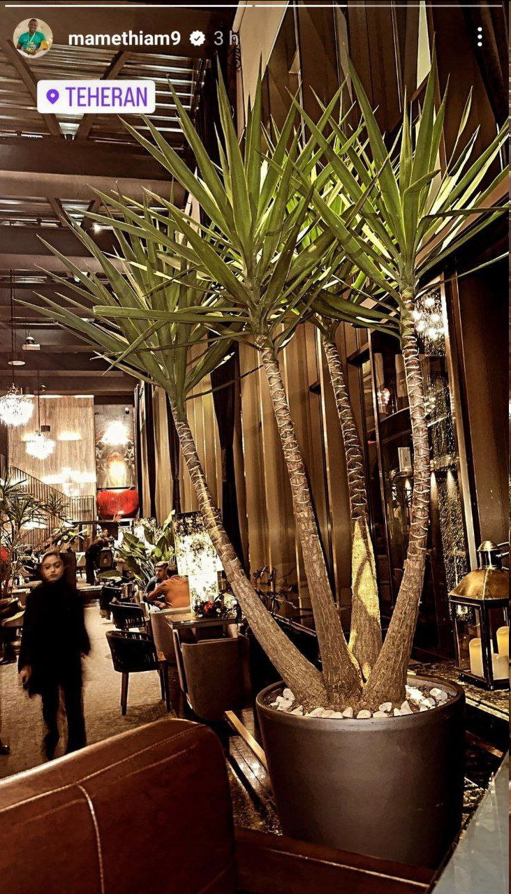 عکس| مامه تیام؛ مهاجم محبوب استقلالی ها در تهران!