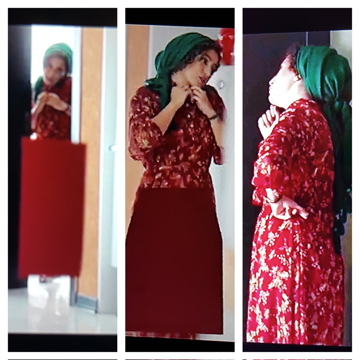 عکس| سانسور عجیب لباس نگار جواهریان در یک فیلم