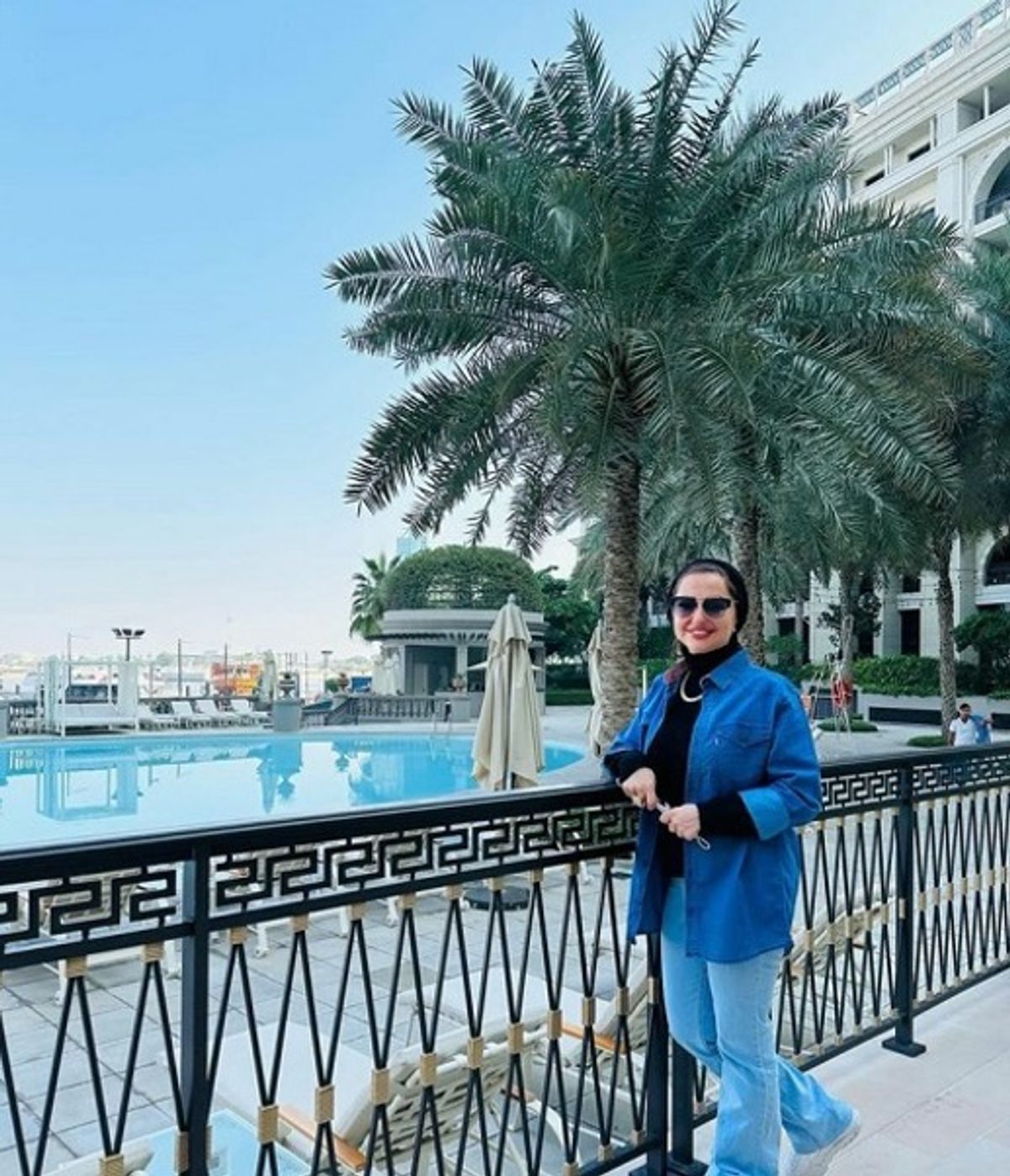 عکس | خارج گردی نفیسه روشن