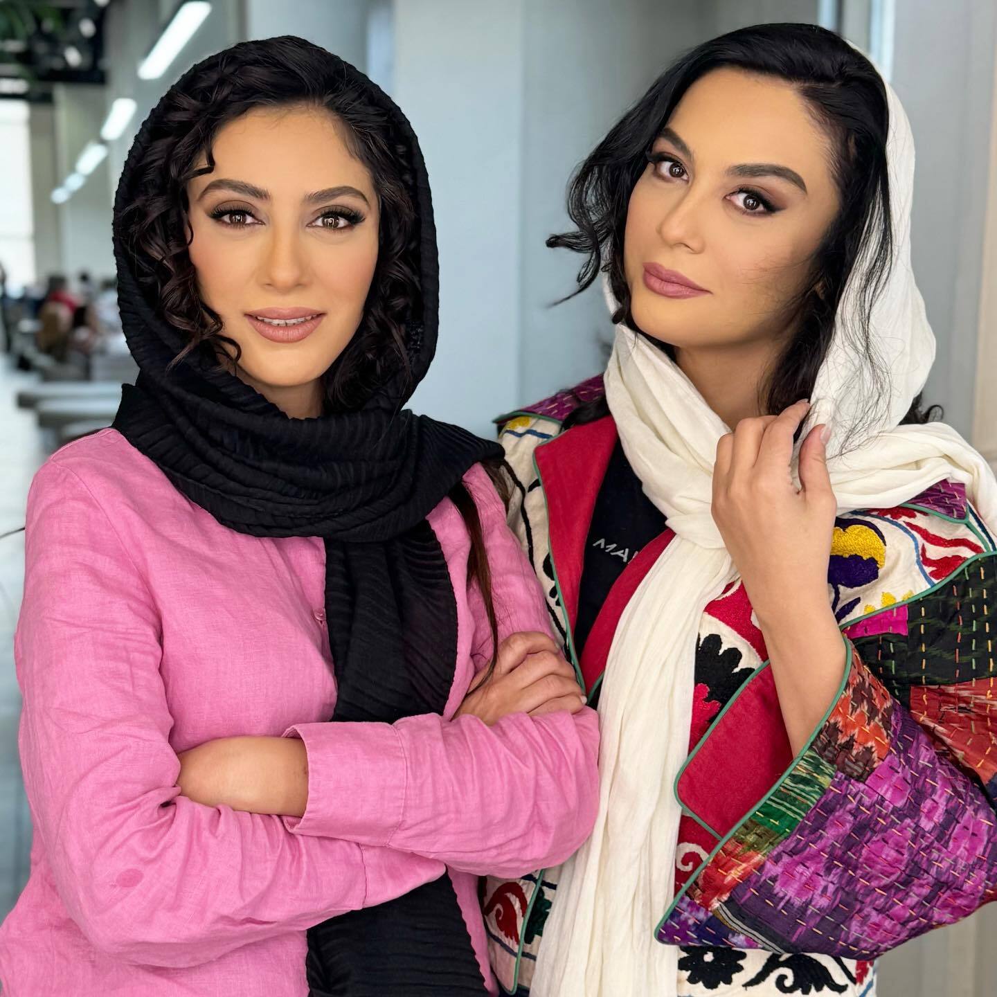 عکس| قاب جذاب و دوست‌داشتنی از خواهران فرجاد