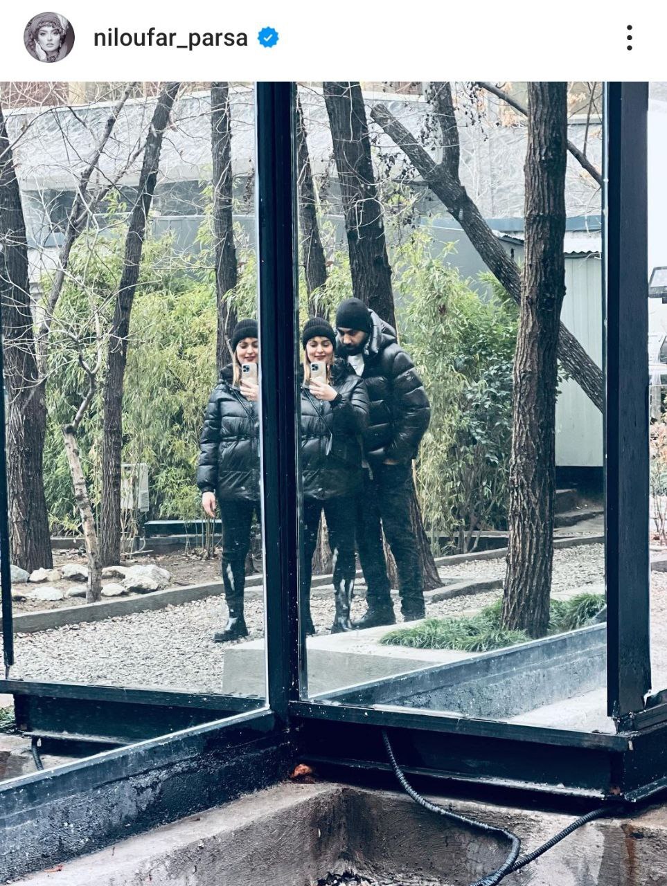 عکس| استایل ست بازیگر سریال آوای باران با همسرش