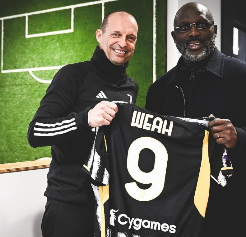 عکس| رئیس جمهور سابق میهمان تمرین یوونتوس!