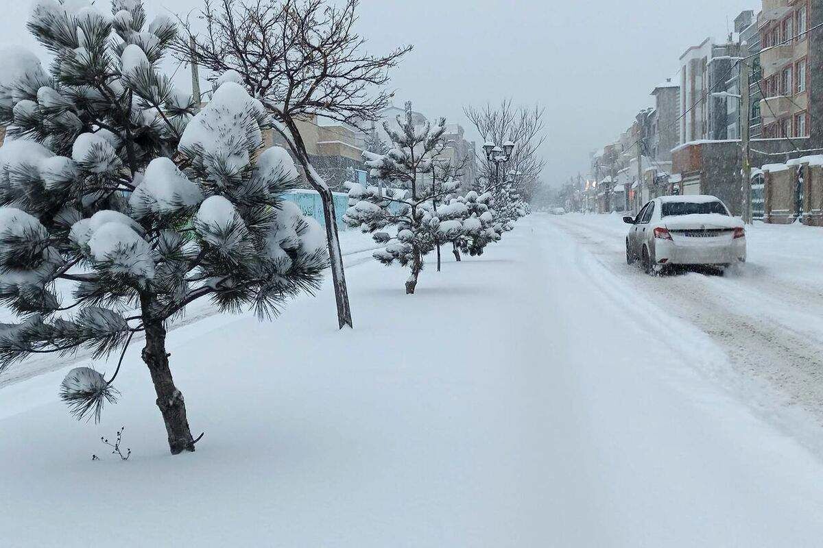 برف امشب همدان را فرا می‌گیرد