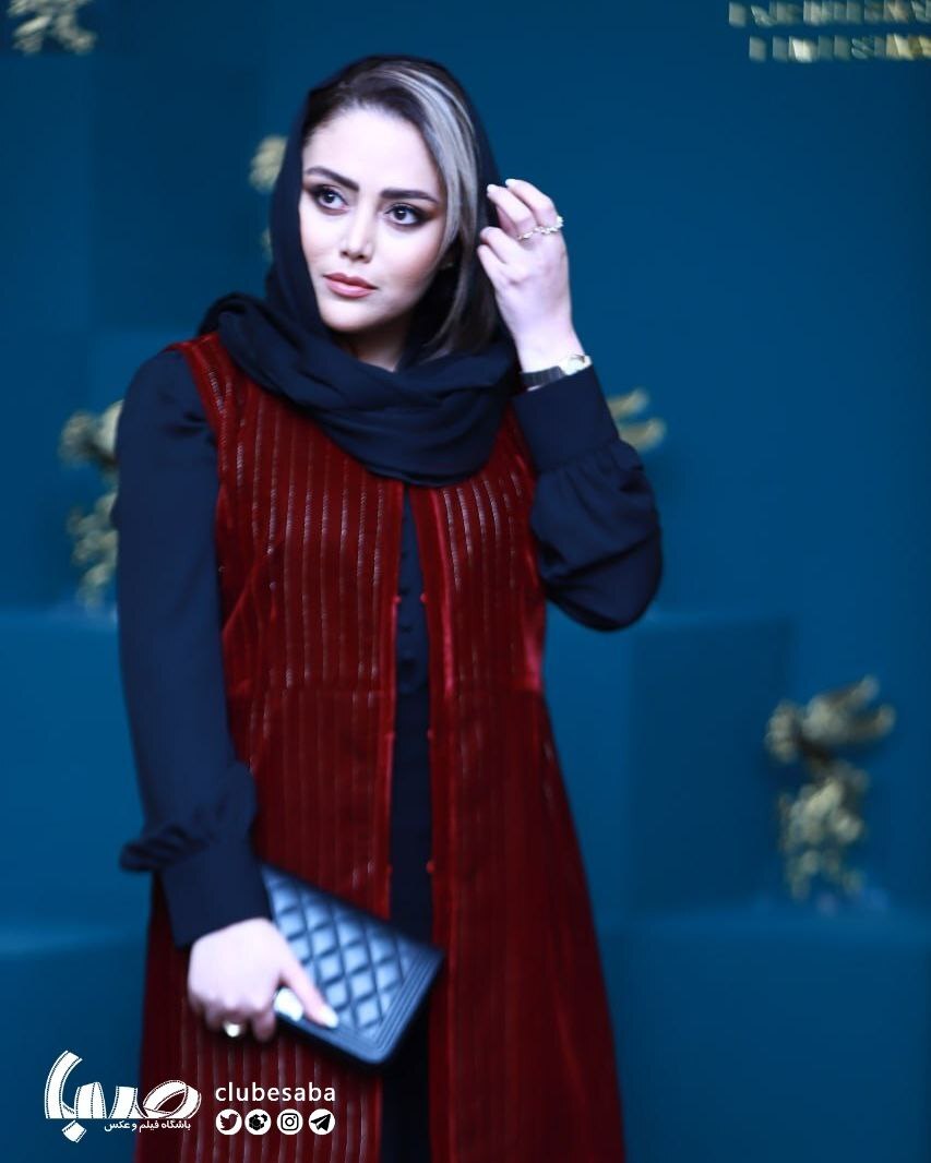 عکس‌| استایل جذاب شادی مختاری در جشنواره فجر