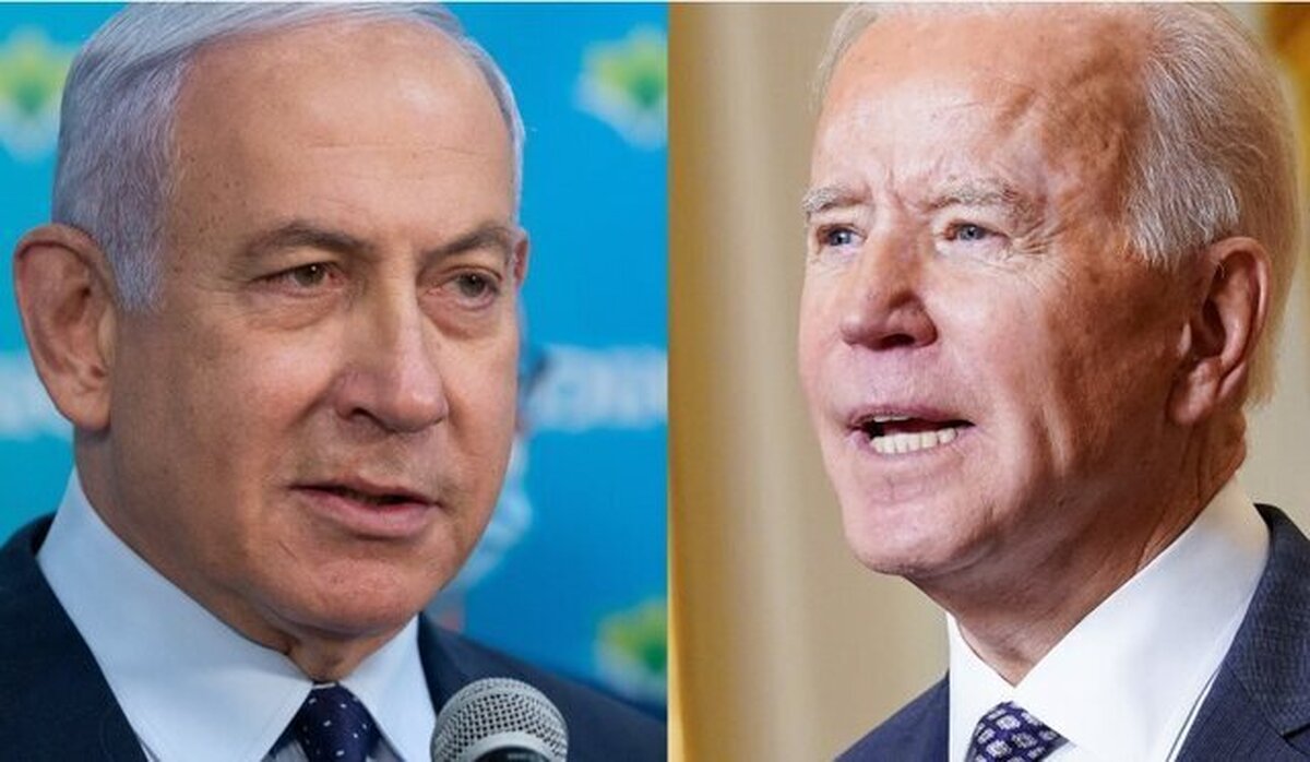 رسانه آمریکایی: بایدن پشت در‌های بسته به نتانیاهو ناسزا می‌گوید