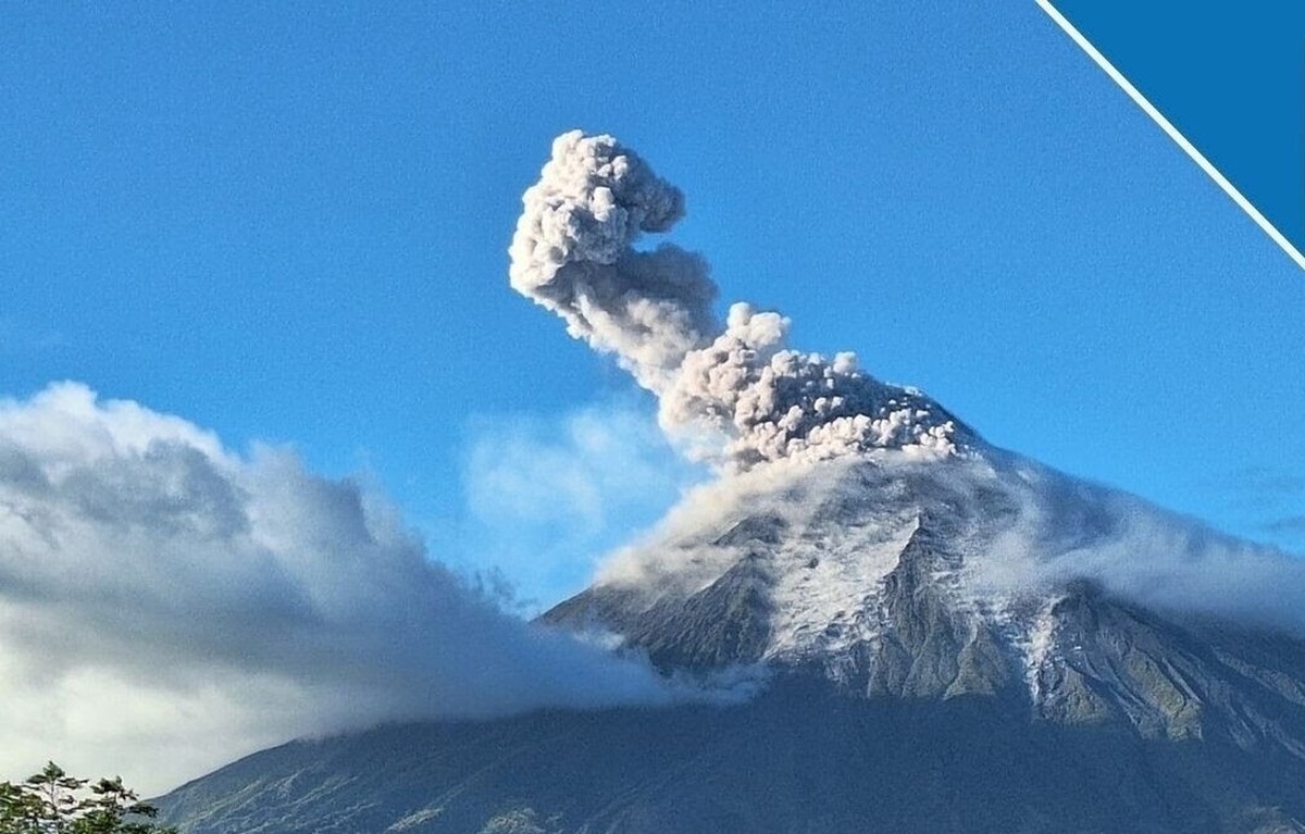 فیلم| فوران آتشفشان مایون در فیلیپین