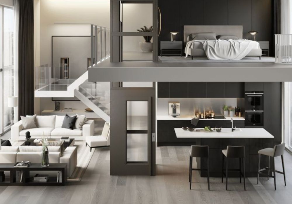 آسانسور خانگی کوچک. آسانسور خانگی کوچک.