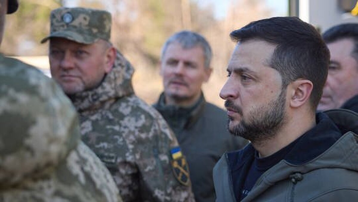 زلنسکی فرمانده کل نیرو‌های مسلح اوکراین را برکنار کرد