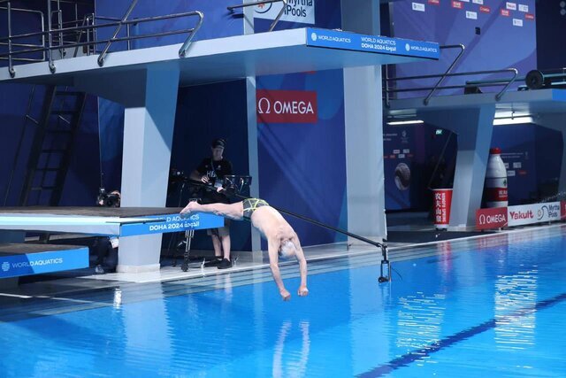 شیرجه اسطوره ۱۰۰ ساله ایرانی در مسابقات قهرمانی جهان+ عکس شیرجه اسطوره ۱۰۰ ساله ایرانی در مسابقات قهرمانی جهان+ عکس