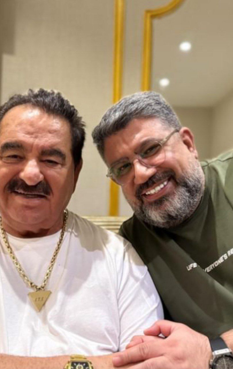 عکس| قاب صمیمی رضا رشیدپور با ابراهیم تاتلیس