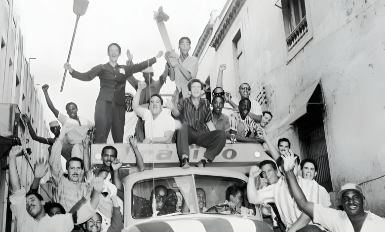 عکس| لحظاتی پس از سقوط باتیستا عکس| لحظاتی پس از سقوط باتیستا