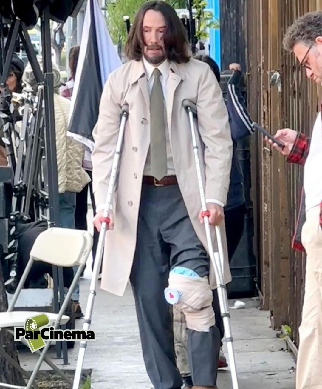 عکس| حادثه تلخی که برای «جان ویک» بازیگر محبوب هالیوودی رخ داد