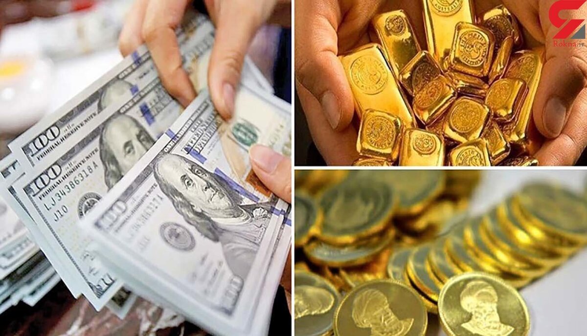 قیمت دلار، سکه و طلا در بازار امروز یکشنبه ۸ بهمن ۱۴۰۲،