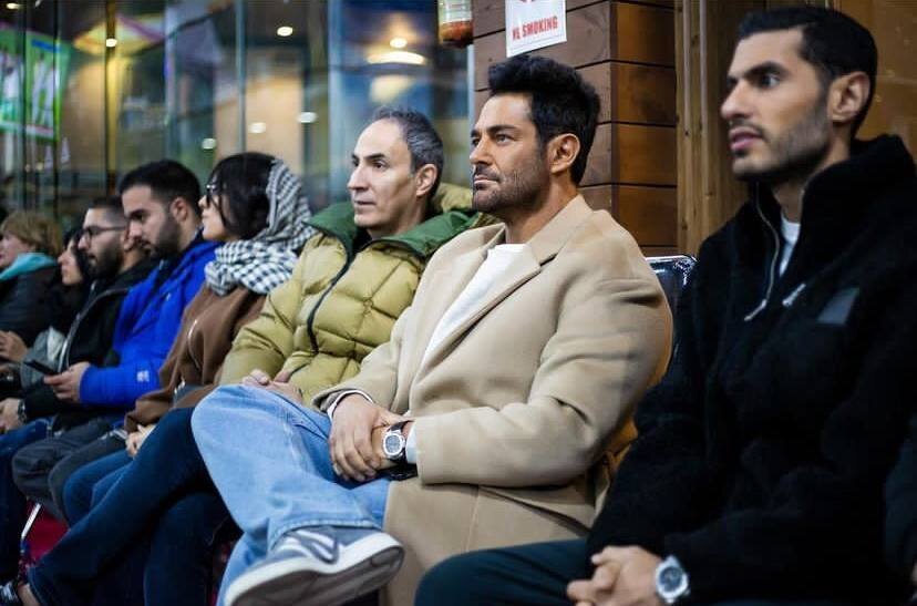 عکس‌| حضور محمدرضا گلزار در فینال مسابقات پدل
