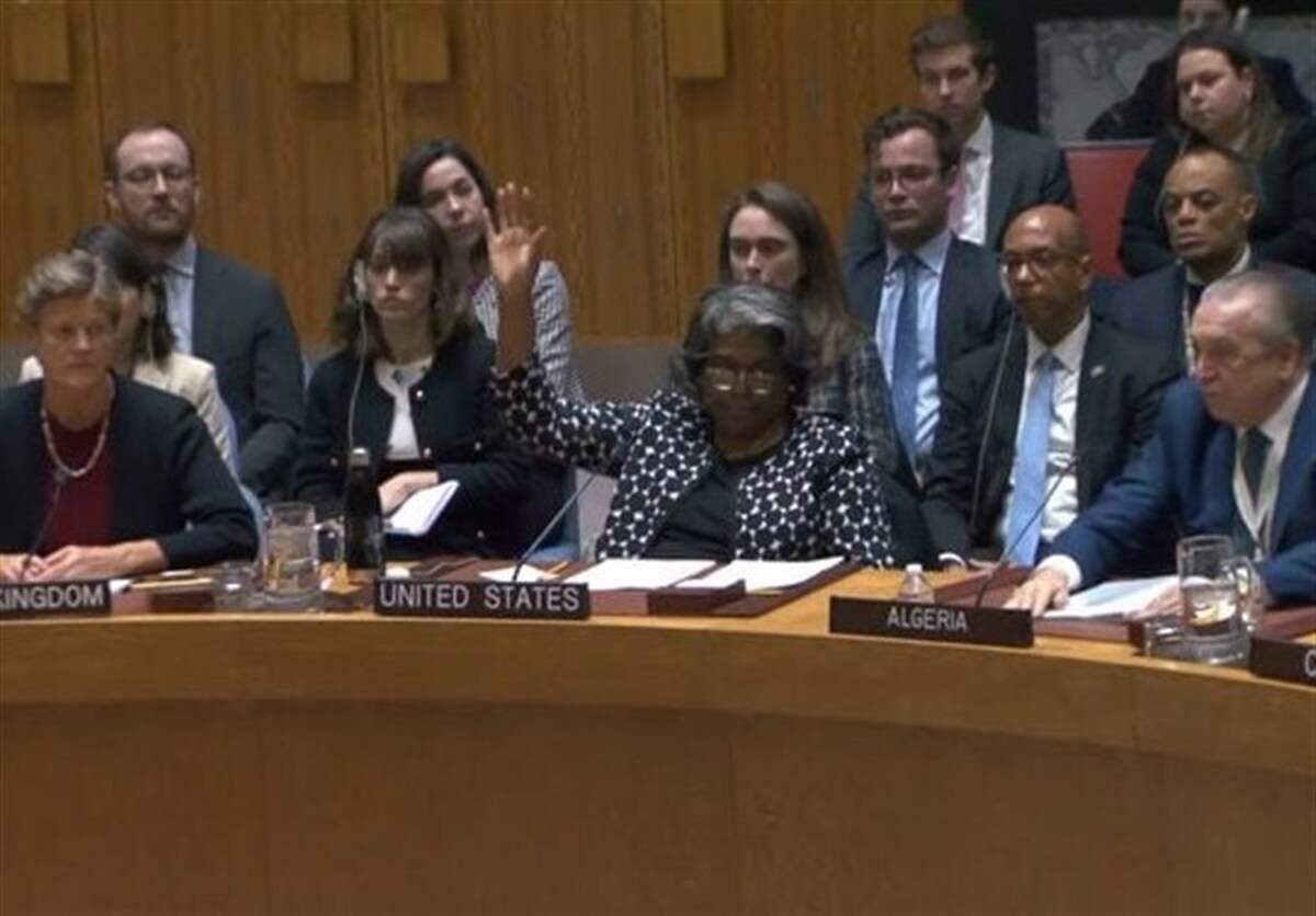 جنگ غزه؛ آمریکا برای سومین بار قطعنامه آتش‌بس را در شورای امنیت وتو کرد