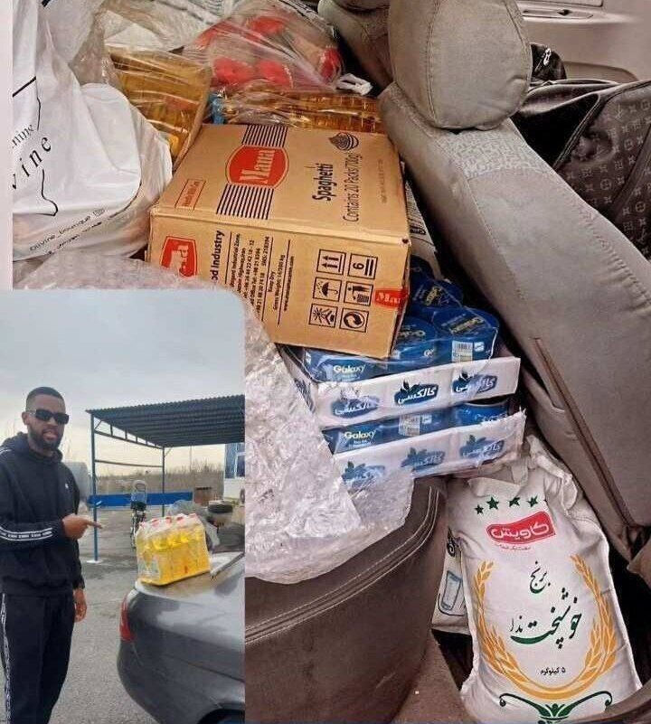 عکس‌| اقدام زیبای ستاره استقلال در ماه رمضان