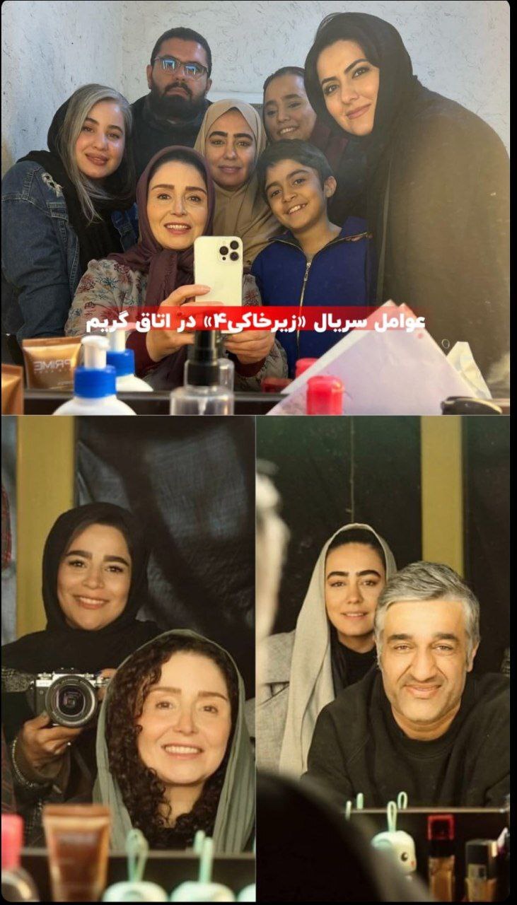 عکس| پژمان جمشیدی در پشت‌صحنه زیرخاکی