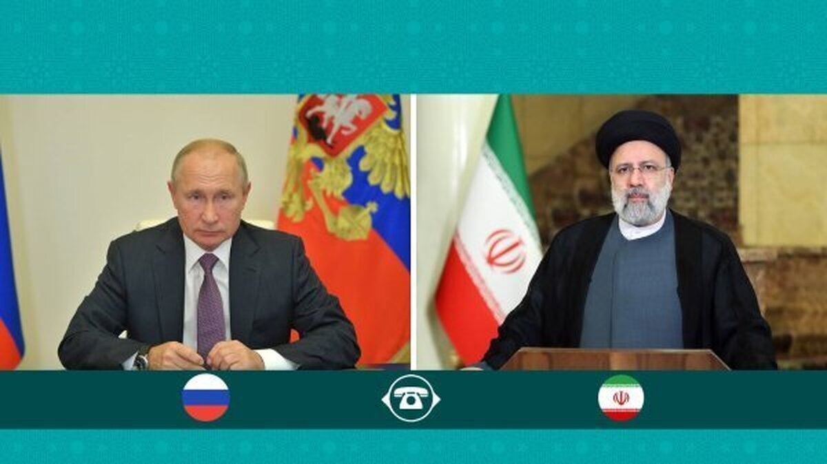 مکالمه تلفنی روسای جمهور ایران و روسیه