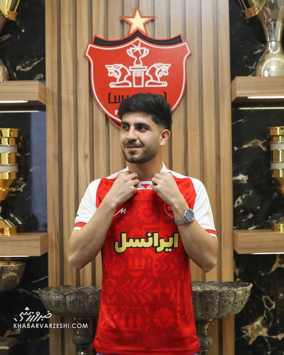 عکس| خدابنده‌لو به آرزوی دوران کودکی‌اش رسید