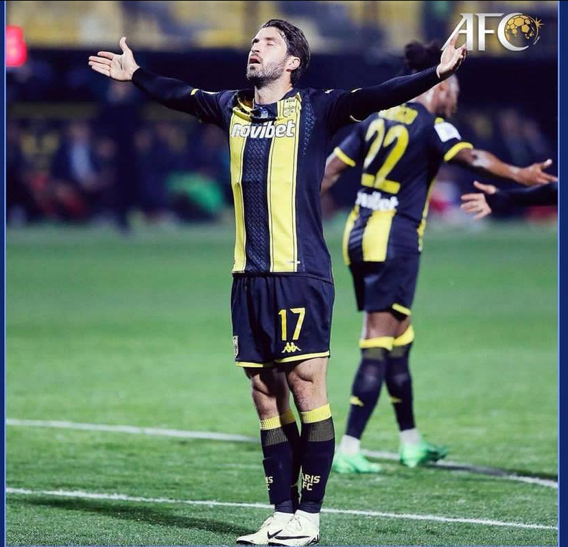 عکس| شادی لژیونر ایرانی به سبک ستاره رئال مادرید عکس| شادی لژیونر ایرانی به سبک ستاره رئال مادرید