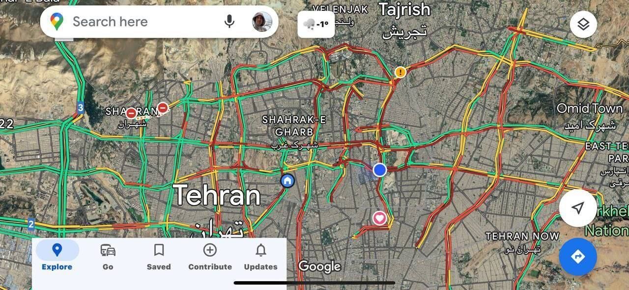 تهران «قفل» شد