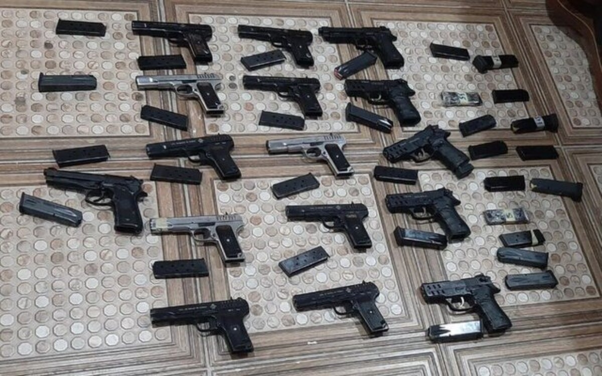 ۲۵ سلاح کمری در ایرانشهر کشف شد