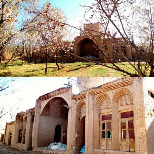 عکس| خانه باغ اسلامی ندوشن ثبت ملی شد