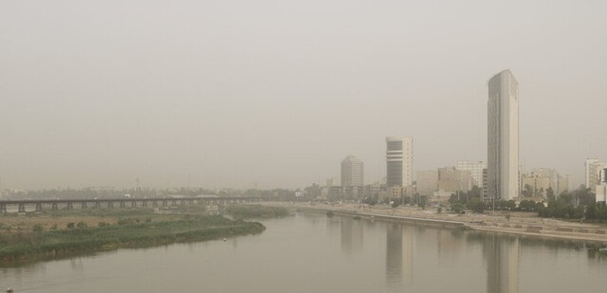 تداوم وزش باد و وقوع گرد و خاک موقتی در خوزستان
