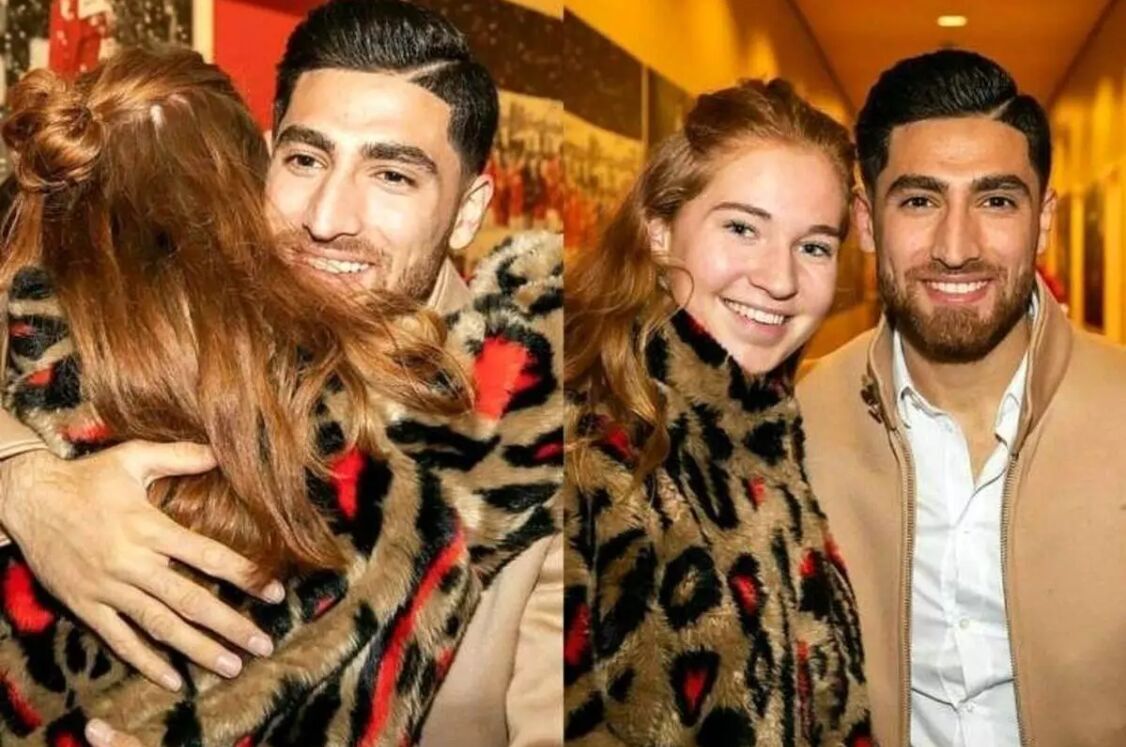 دختر هلندی در آغوش علیرضا جهانبخش دختر هلندی در آغوش علیرضا جهانبخش