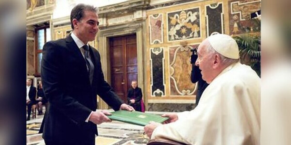دیدار سفیر سوریه در واتیکان با پاپ
