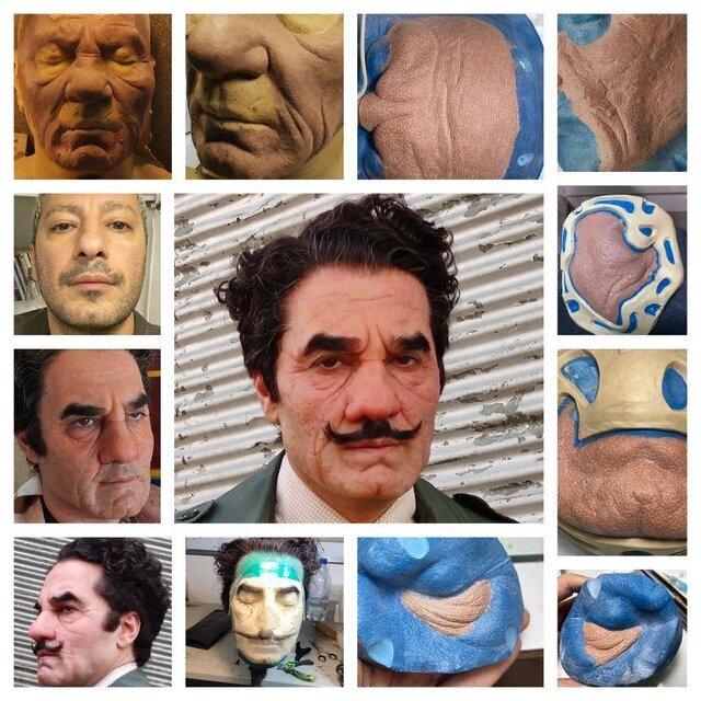 گریم عجیب نوید محمدزاده در «آکتور»