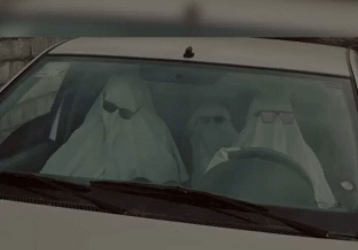 دستگیری ارواح سرگردان در تبریز/ فراجا: ۵ نفر با استفاده از پارچه‌های سفید خود را شبیه به روح کرده بودند