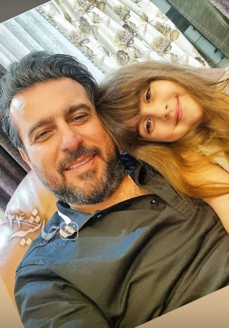 عکس| قاب جالب محسن کیایی در کنار دختر زیبایش!