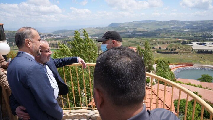 عکس| حضور امیرعبداللهیان در مرز لبنان با فلسطین اشغالی عکس| حضور امیرعبداللهیان در مرز لبنان با فلسطین اشغالی