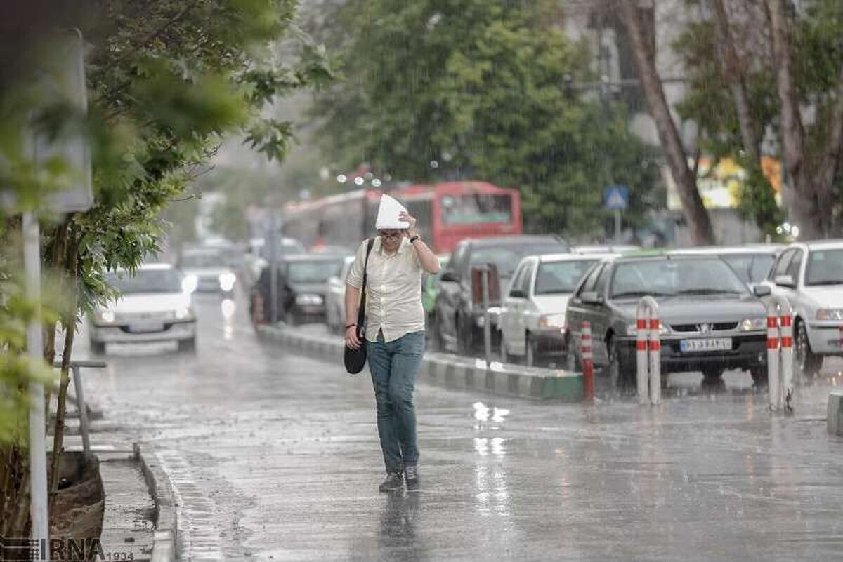 هواشناسی ۱۰ خرداد ۱۴۰۲/ تشدید بارش باران در ۱۰ استان