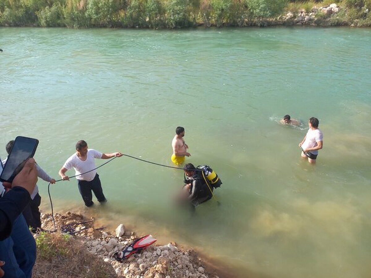 تصاویر| غرق شدگی جوان ۲۷ ساله افغانستانی در رودخانه بشار یاسوج