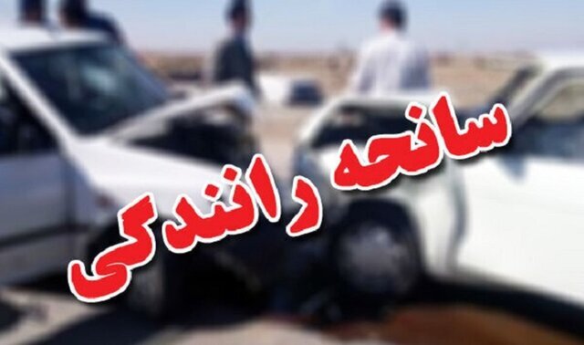 برخورد دو دستگاه خودروی سواری در نیشابور با ۲ کشته و ۵ مصدوم
